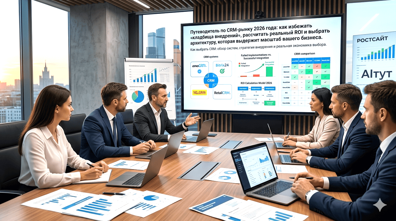 Как выбрать CRM: обзор систем, стратегия внедрения и реальная экономика выбора
